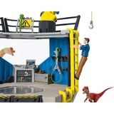 Schleich Dinosaurs 41462 set da gioco, Gioco figura Dinosaurs and volcano, Research station, 4 anno/i, Multicolore, Plastica