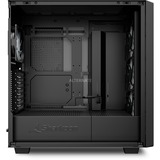 Sharkoon Rebel C70G RGB, Chassis Tower Nero/legno