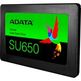 ADATA ASU650SS-512GT-R drives allo stato solido 512 GB 2.5" Serial ATA III 3D NAND, Disco a stato solido Nero, 512 GB, 2.5", 520 MB/s, 6 Gbit/s