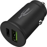 Ansmann Caricatore da auto CC230PD, Caricabatterie Nero