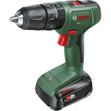 Bosch Easy Impact 18V-40 163 Giri/min Senza chiave 1,4 kg Nero, Verde, Trapano avvitatore verde/Nero, Trapano con impugnatura a pistola, Senza chiave, Senza spazzola, Nero, Verde, 1,3 cm, 163 Giri/min