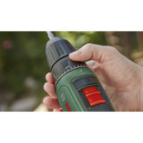 Bosch Easy Impact 18V-40 163 Giri/min Senza chiave 1,4 kg Nero, Verde, Trapano avvitatore verde/Nero, Trapano con impugnatura a pistola, Senza chiave, Senza spazzola, Nero, Verde, 1,3 cm, 163 Giri/min