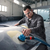 Bosch Levigatrice rotorbitale GEX 125 Professional, Levigatrice orbitale casuale blu/Nero