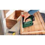 Bosch UniversalTacker 18V-14 pinzatrice elettrica Imbastitura, Graffatrice verde/Nero, Livello della batteria, Carica, Verde, Batteria, 18 V, 56 mm, 210 mm