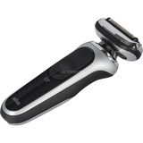 Braun Series 7 71-S7200cc Rasoio Trimmer Nero, Argento argento/Nero, Rasoio, Nero, Argento, Pulsanti, Batteria, 50 min, 5 min