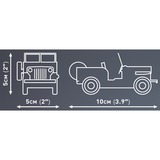 COBI Jeep Willys CJ-2A, Giochi di costruzione bianco