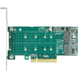 DeLOCK 89045 scheda di interfaccia e adattatore Interno M.2, Controllore PCIe, M.2, A basso profilo, PCIe 4.0, 5 - 50 °C, -25 - 70 °C