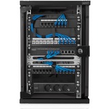 Digitus Alloggiamento a parete da 254 mm (10") - 312 x 300 mm (L x P), IT armadio Nero, Da parete, 9U, 30 kg, Nero