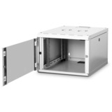 Digitus Alloggiamento a parete serie Unique - 600x600 mm (L x P), IT armadio grigio, Da parete, 7U, 100 kg, Grigio, Vendita al dettaglio