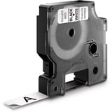 Dymo D1 - Standard Etichette - Nero su bianco - 12mm x 7m, Nastro di scrittura Nero su bianco, Poliestere, Belgio, -18 - 90 °C, DYMO, LabelManager, LabelWriter 450 DUO
