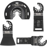 EINHELL Set multiutensile, 4 pezzi, Impostare la lama per sega 