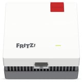 FRITZ! 20003116 Ponti e ripetitori, Ripetitore bianco/grigio, Repeater 20003116, Ripetitore di rete, Collegamento ethernet LAN, Rosso, Bianco