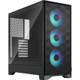 Fractal Design Pop 2 Air Black TG RGB, Chassis Tower Nero
