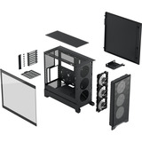 Fractal Design Pop 2 Air Black TG RGB, Chassis Tower Nero