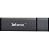 Intenso Alu Line 128 GB, Chiavetta USB antracite
