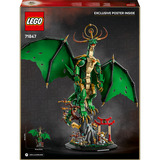 LEGO NINJAGO 71847 Drago-Guardiano Giocattolo, Action Figure Snodabile con Minifigure ed Espositore, Idea Regalo da 14+ Anni, Giochi di costruzione Action Figure Snodabile con Minifigure ed Espositore, Idea Regalo da 14+ Anni, Set da costruzione, 14 anno/i, Plastica, 1650 pz, 2,02 kg