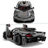 LEGO Technic 42173 Hypercar Koenigsegg Jesko Absolut Grigia, Modellino di Auto da Costruire, Macchina Giocattolo Bambini 10+, Giochi di costruzione Modellino di Auto da Costruire, Macchina Giocattolo Bambini 10+, Set da costruzione, 10 anno/i, Plastica, 801 pz, 990 g