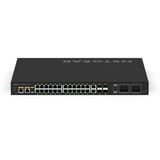 Netgear GSM4230UP Gestito L2/L3 Gigabit Ethernet (10/100/1000) Supporto Power over Ethernet (PoE) 1U Nero, Interruttore Nero, Gestito, L2/L3, Gigabit Ethernet (10/100/1000), Supporto Power over Ethernet (PoE), Montaggio rack, 1U