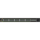 Netgear GSM4248PX-100EUS switch di rete Gestito L2/L3/L4 Gigabit Ethernet (10/100/1000) Supporto Power over Ethernet (PoE) Nero, Interruttore Gestito, L2/L3/L4, Gigabit Ethernet (10/100/1000), Supporto Power over Ethernet (PoE), Montaggio rack