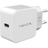 Nevox HC-2008 Bianco Interno, Caricabatterie bianco, Interno, AC, Bianco