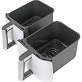 Ninja Foodi MAX Friggitrice ad aria a doppia zona AF400EUWH, Friggitrice ad aria calda bianco