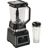Ninja Frullatore da banco 2 in 1 con Auto-iQ BN750EU, Mixer stand Nero/Argento
