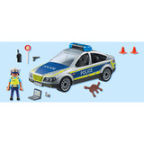 PLAYMOBIL Action Heroes Auto della polizia, Giochi di costruzione 