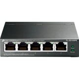 TP-Link TL-SG105PE switch di rete Gestito L2 Gigabit Ethernet (10/100/1000) Supporto Power over Ethernet (PoE) Nero, Interruttore grigio, Gestito, L2, Gigabit Ethernet (10/100/1000), Supporto Power over Ethernet (PoE)