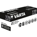 VARTA -V319 Batterie per uso domestico, Batteria argento, Batteria monouso, Ossido d'argento (S), 1,55 V, 1 pz, Hg (mercurio), Argento