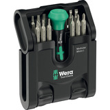 Wera Set modulare Tool-Check 1, con 3 moduli di utensili, Set di bit Nero/Verde