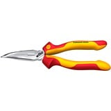 Wiha Pinza a punta piatta Professional electric, Pinza da presa rosso/Giallo