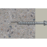 fischer Vite per calcestruzzo UltraCut FBS II 8x55 5/- Esagonale con rondella a U TX 