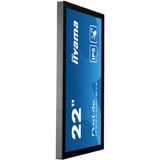 iiyama ProLite TF2234MC-B7X Monitor PC 54,6 cm (21.5") 1920 x 1080 Pixel Full HD LED Touch screen Multi utente Nero, Public Display Nero, 54,6 cm (21.5"), 1920 x 1080 Pixel, Full HD, LED, 8 ms, Nero