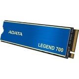 ADATA LEGEND 700 1 TB, Disco a stato solido blu/Oro