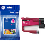 Brother LC527M cartuccia d'inchiostro 1 pz Originale Magenta Magenta, Inchiostro a base di pigmento, 1 pz, 900 pagine, Confezione singola