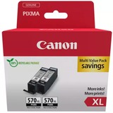 Canon 0318C010 cartuccia d'inchiostro 2 pz Originale Resa elevata (XL) Nero Resa elevata (XL), Nero, 2 pz, Doppia confezione