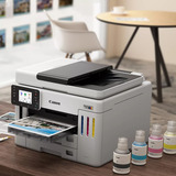 Canon MAXIFY GX7150 Ad inchiostro A4 600 x 1200 DPI Wi-Fi, Stampante multifunzione grigio, Ad inchiostro, Stampa a colori, 600 x 1200 DPI, A4, Stampa diretta, Nero, Bianco