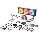 Corsair iCUE LINK TITAN 360 RX LCD RGB, Raffreddamento ad acqua Nero
