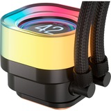 Corsair iCUE LINK TITAN 360 RX LCD RGB, Raffreddamento ad acqua Nero