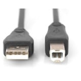Digitus Cavo di collegamento USB 2.0 USB-A (spina) > USB-B (spina) Nero