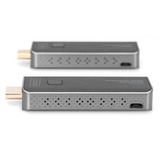 Digitus Ripetitore Video Wireless HDMI > HDMI, 50 Metri, Estensione HDMI Nero/Argento