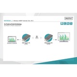Digitus Ripetitore Video Wireless HDMI > HDMI, 50 Metri, Estensione HDMI Nero/Argento