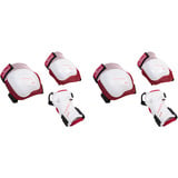 HUDORA Set di protezioni biomeccaniche Comfort, Accessori fucsia/Bianco