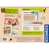KOSMOS Schnitzen Komplett-Set, Bricolage Kit per esperimenti, 8 anno/i, Multicolore
