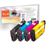 Peach PI200-868 cartuccia d'inchiostro 4 pz Compatibile Resa standard Nero, Ciano, Magenta, Giallo Resa standard, Nero, Ciano, Magenta, Giallo, 4,8 ml, 3,8 ml, 4 pz, Confezione multipla
