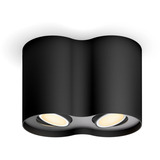 Philips Hue White Ambiance Pillar doppio spot, Luce LED Nero