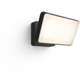 Philips Hue White Welcome Faro da Esterno, Luce LED Nero