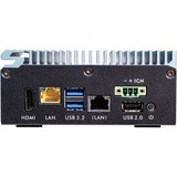 Shuttle Edge PC SPCEL02 PC con dimensioni 0,46 l Nero, Blu J6412 Intel SoC BGA 1493 2 GHz, Barebone turchese, PC con dimensioni 0,46 l, Mini PC barebone, Intel SoC, BGA 1493, DDR4-SDRAM, SATA