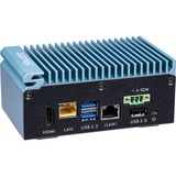 Shuttle Edge PC SPCEL02 PC con dimensioni 0,46 l Nero, Blu J6412 Intel SoC BGA 1493 2 GHz, Barebone turchese, PC con dimensioni 0,46 l, Mini PC barebone, Intel SoC, BGA 1493, DDR4-SDRAM, SATA