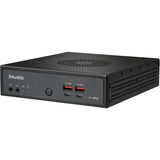 Shuttle Slim AI PC DN11H7 1.35L sized PC Nero 155H Intel SoC, Barebone Nero, 1.35L sized PC, Mini PC barebone, Intel SoC, DDR5-SDRAM, PCI Express, 120 W